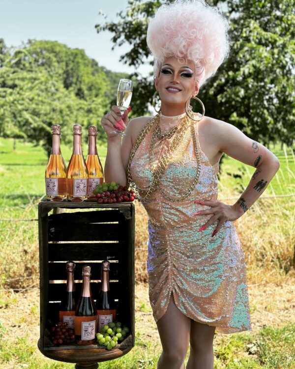 UITVERKOCHT !  PAM-PAM PINK SPARKLING ROSE PROSECCO